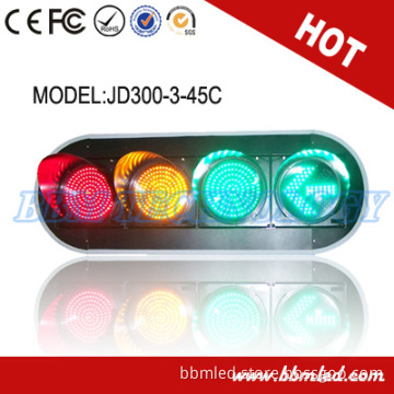 Red, Yellow, Green LED Traffic Light with Right Green Arrow
